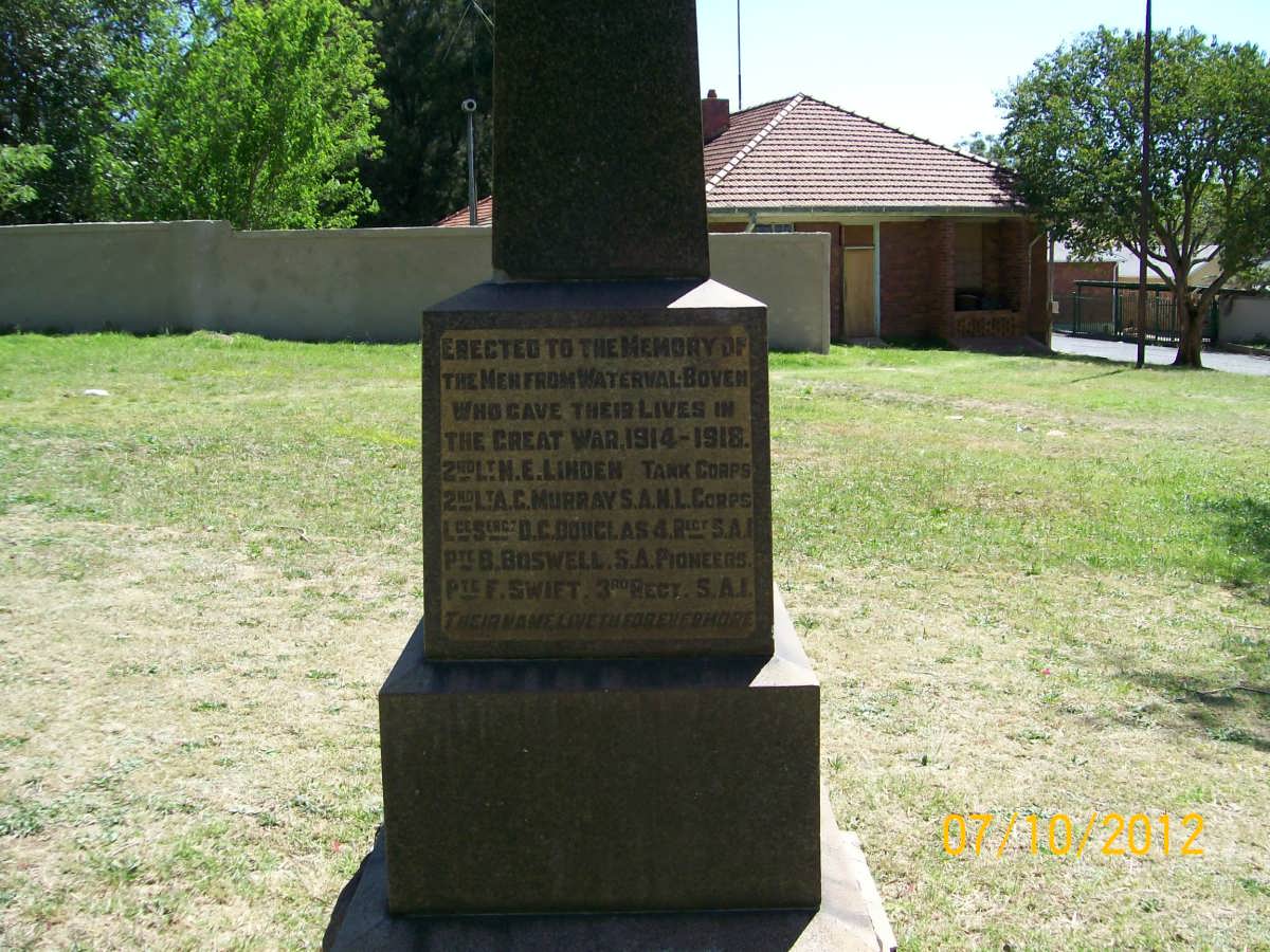 Memorial Great War 1914-1918