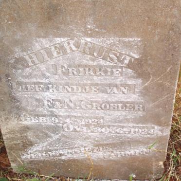 GROBLER Frikkie 1924-1924