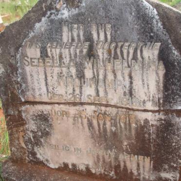 KROUKAMP Sebella Wilhelmina 1913-1915