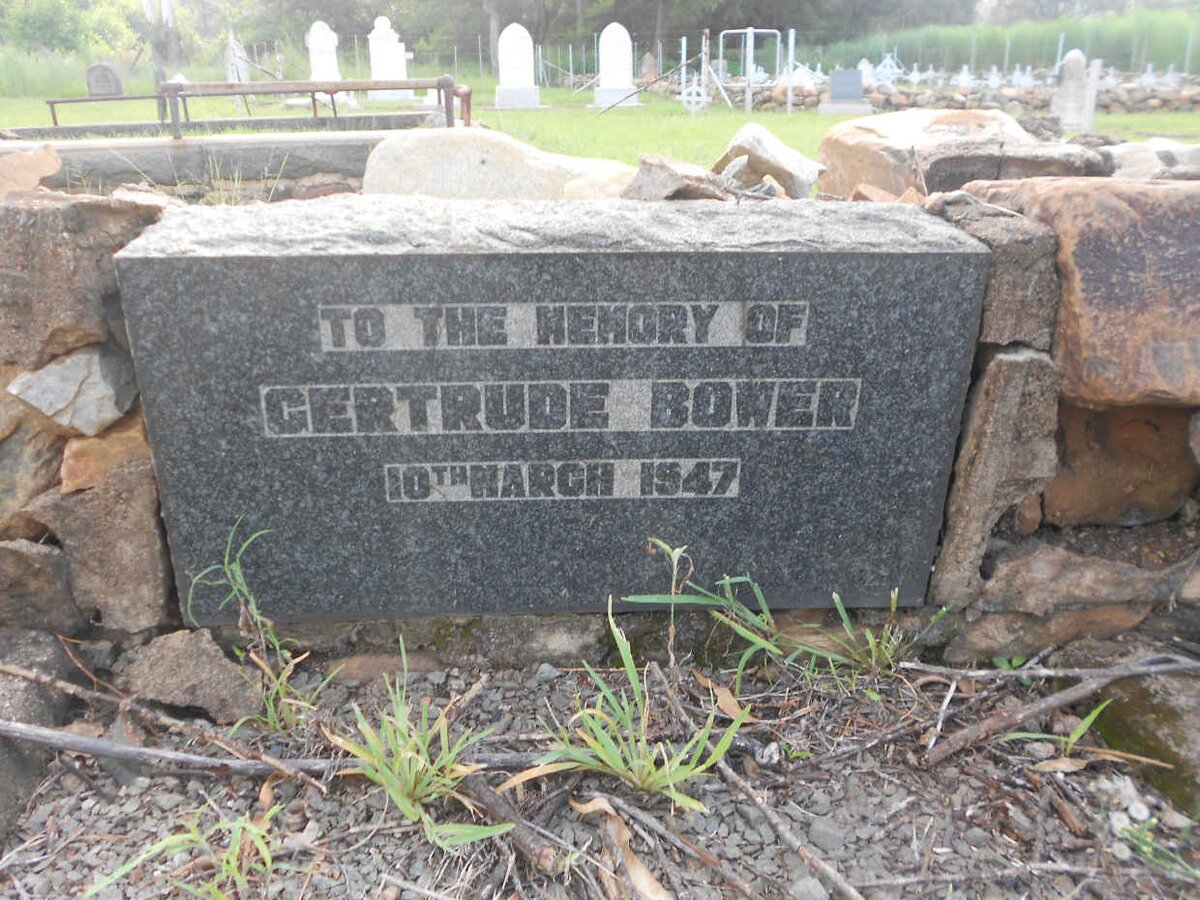 BOWER Gertrude -1947