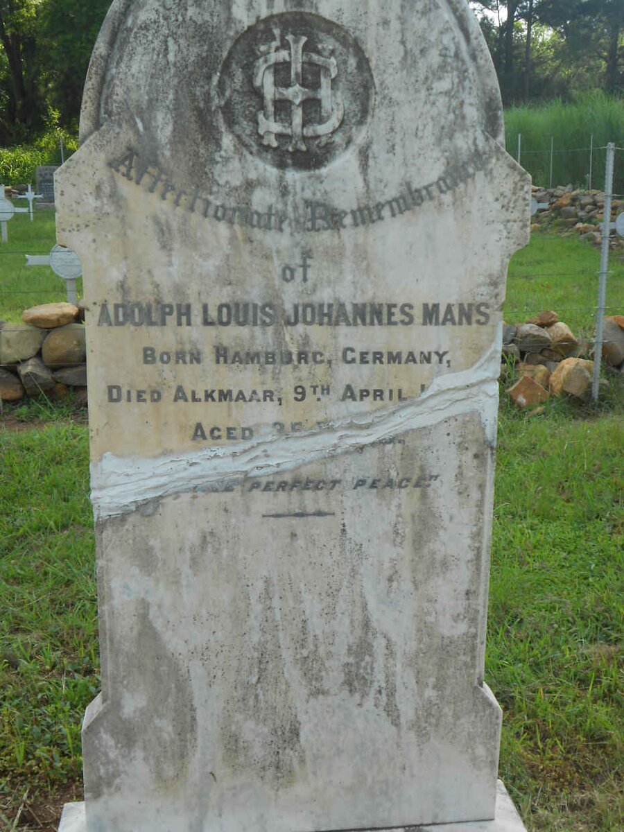 MANS Adolph Louis Johannes