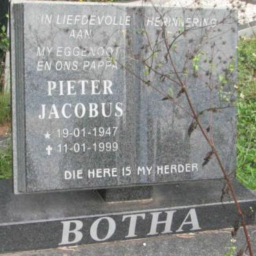 BOTHA Pieter Jacobus 1947-1999