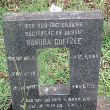 COETZEE Sandra 1968-1970