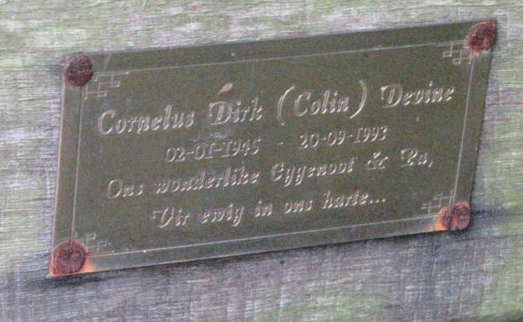 DEVINE Cornelus Dirk 1945-1993