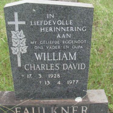 FAULKNER William Charles David 1928-1977