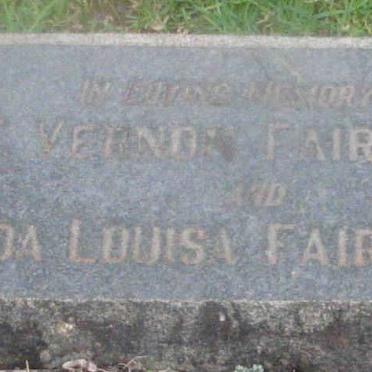 FAIRBRASS F. Vernon &amp; Ada Louisa