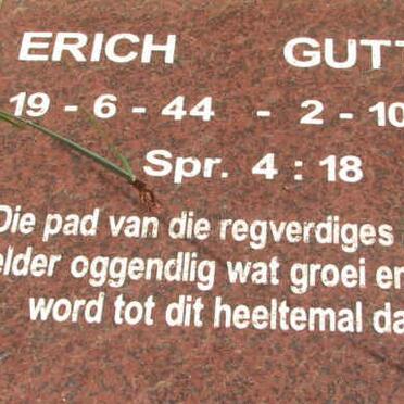 GUTTER Erich 1944-1984