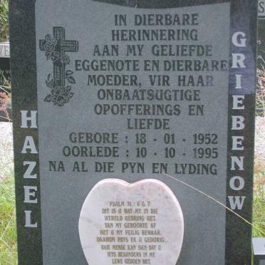 GRIEBENOW Hazel 1952-1995