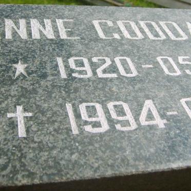 GODDARD Anne 1920-1994