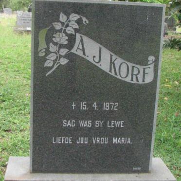 KORF A.J. -1972