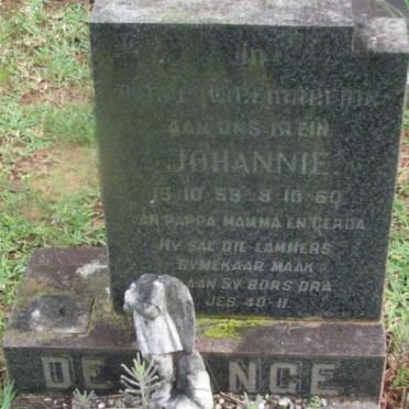LANGE Johannie, de 1959-1960