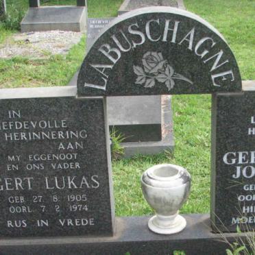 LABUSCHAGNE Gert Lukas 1905-1974 &amp; Gertruida Johanna 1918-2000
