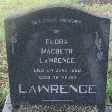 LAWRENCE Flora Macbeth -1969