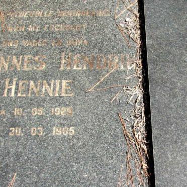 NEL Johannes Hendrik 192?-1985