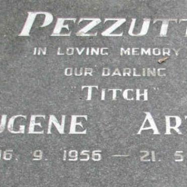 PEZZUTTO Eugene Arthur 1956-1978