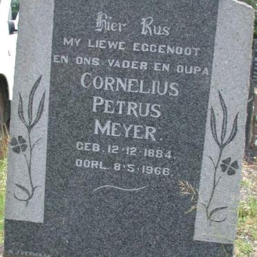 RAUTENBACH Cornelius Petrus Meyer 1884-1966