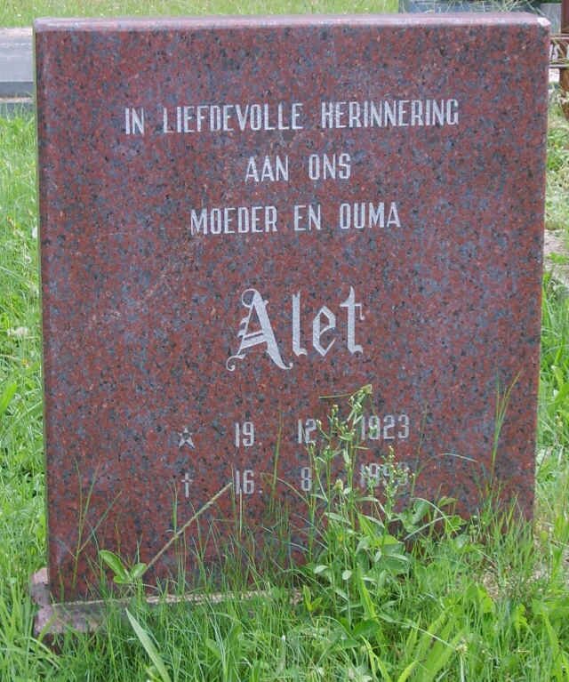 SMITH Alet 1923-1999