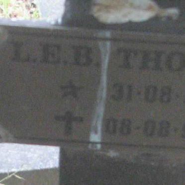 THORNE L.E.B. 193?-1998