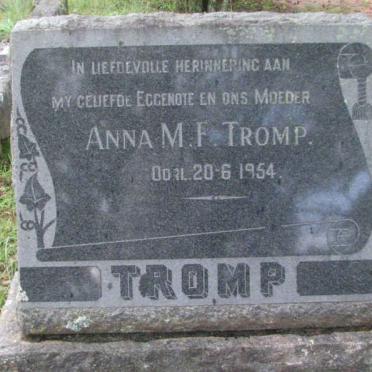 TROMP Anna M.F. -1954