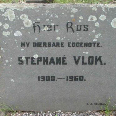 VLOK Stephané 1900-1960