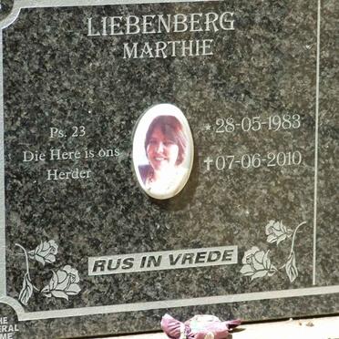 LIEBENBERG Marthie 1983-2010