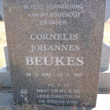 BEUKES Cornelis Johannes 1942-1997