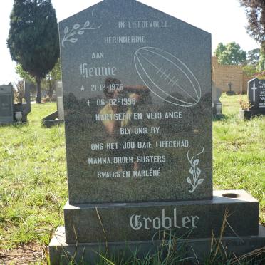 GROBLER Hennie 1976-1996