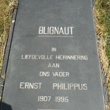 BLIGNAUT Ernst Philippus 1907-1995