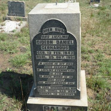 PALM Gideon Daniel Gerhardus 1942-1951