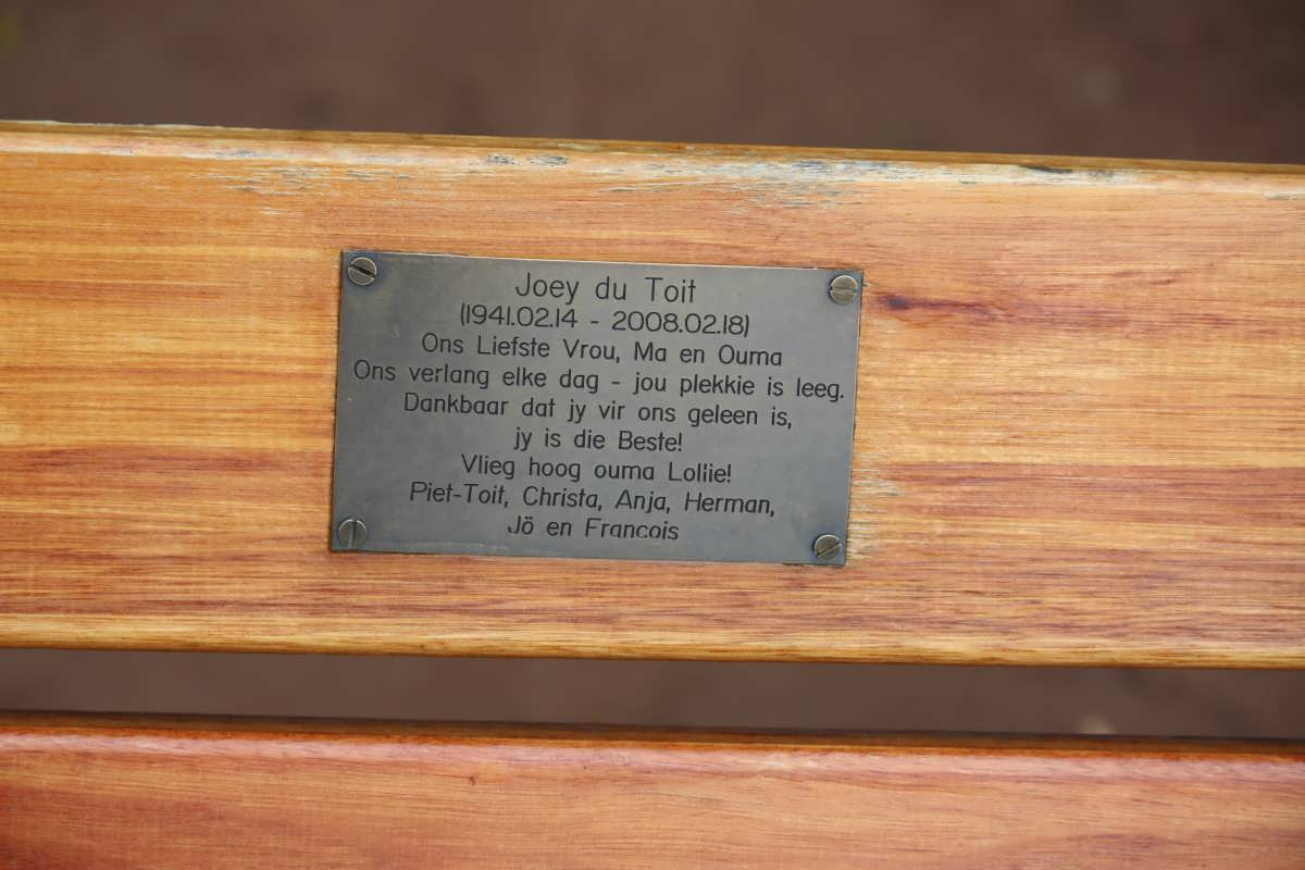 TOIT Joey, du 1941-2008