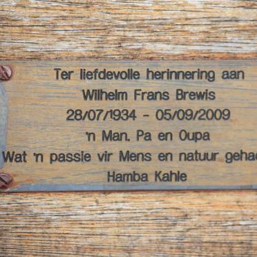 BREWIS Wilhelm Frans 1934-2009