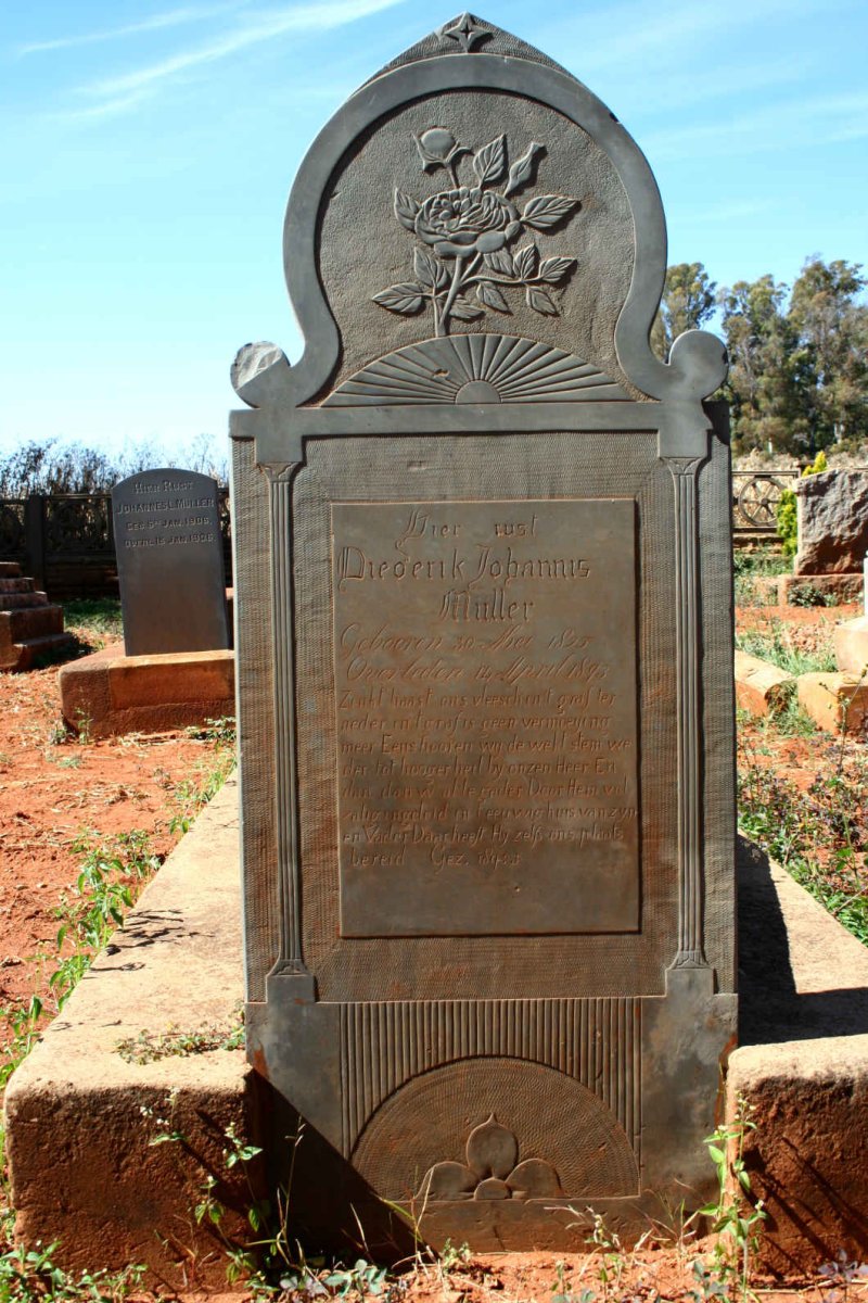 MULLER Diederik Johannes 1825-1893