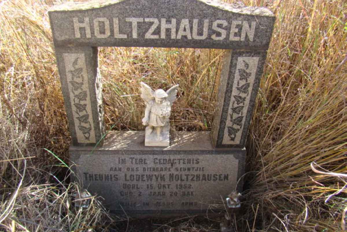 HOLTZHAUSEN Theunis Lodewyk -1952