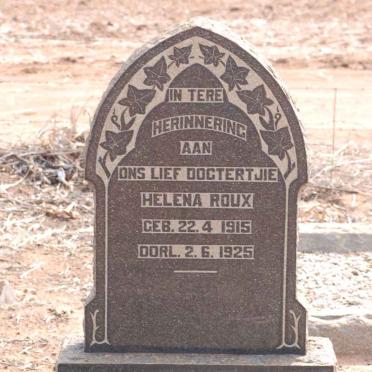 ROUX Helena 1915-1925