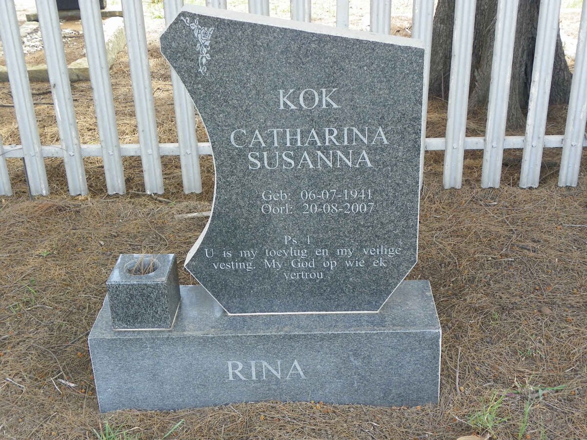 KOK Catharina Susanna 1941-2007