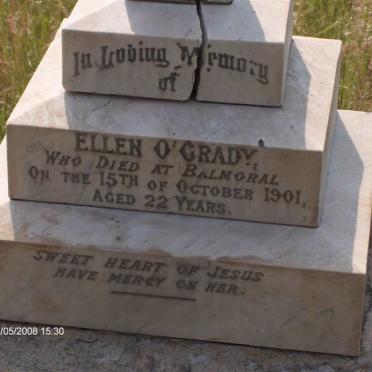 O'GRADY Ellen -1901
