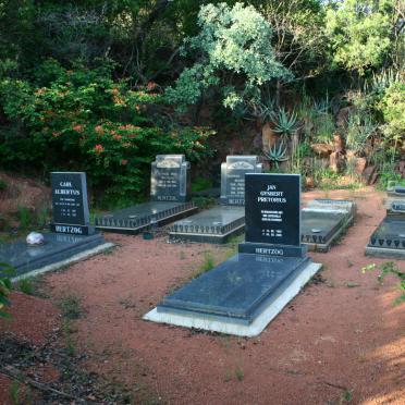 3. General view section 2 of Hertzog farm cemetery