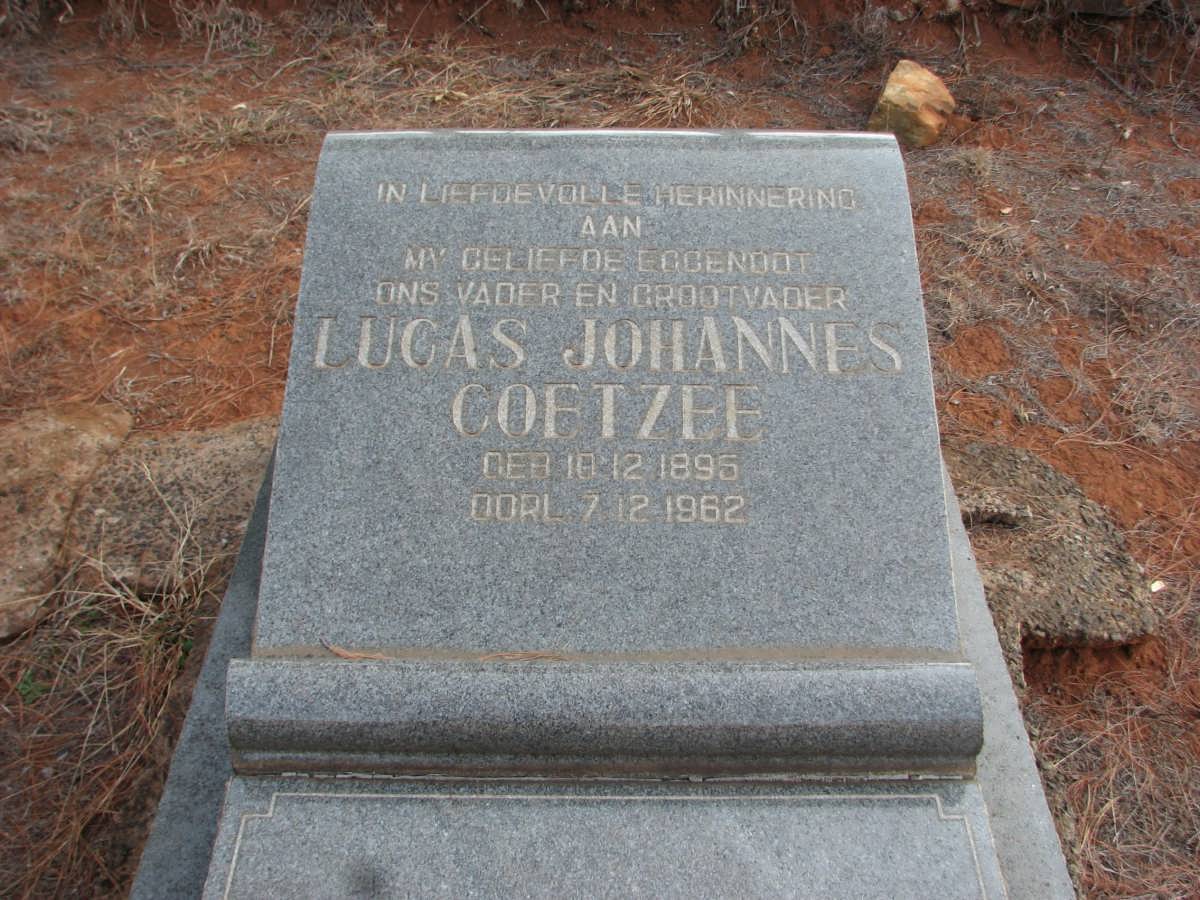 COETZEE Lucas Johannes 1895-1962