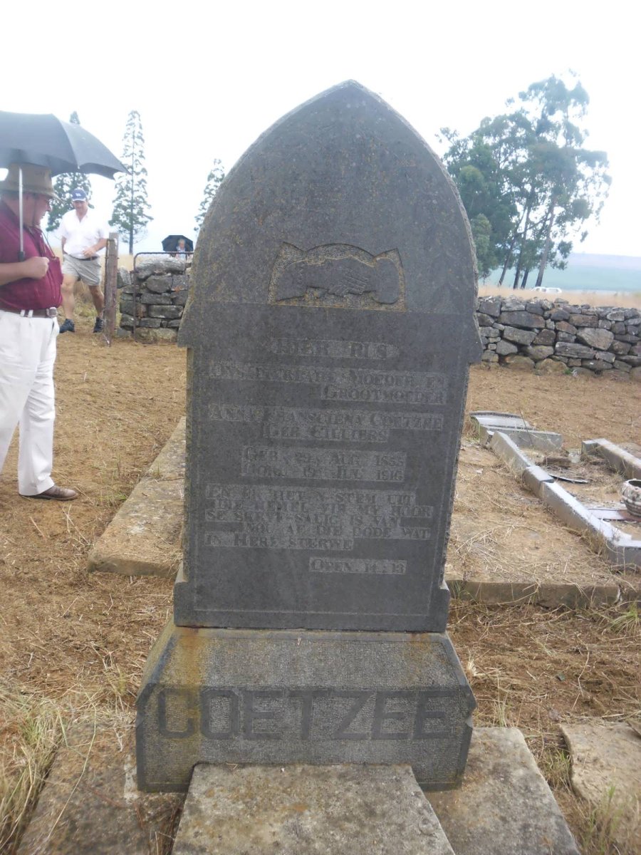 COETZEE Anna Fransciena nee CILLIERS 1855-1916