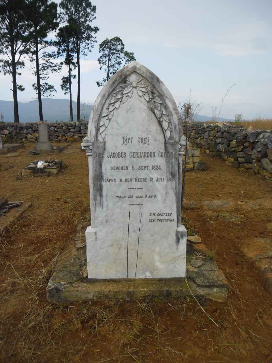 COETZEE Dirk Jacobus Gerhardus 1824-1893