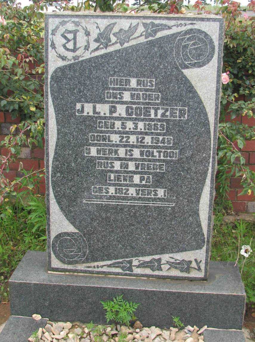 COETZER J.L.P. 1859-1948