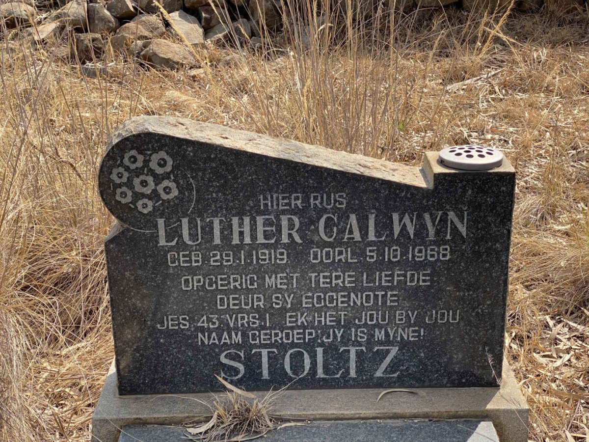 STOLTZ Calwyn 1919-1968