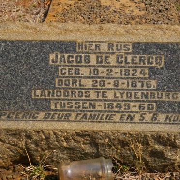 CLERCQ Jacob, de 1824-1876