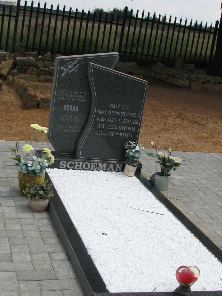 SCHOEMAN Susan nee VERSFELD 1949-2011