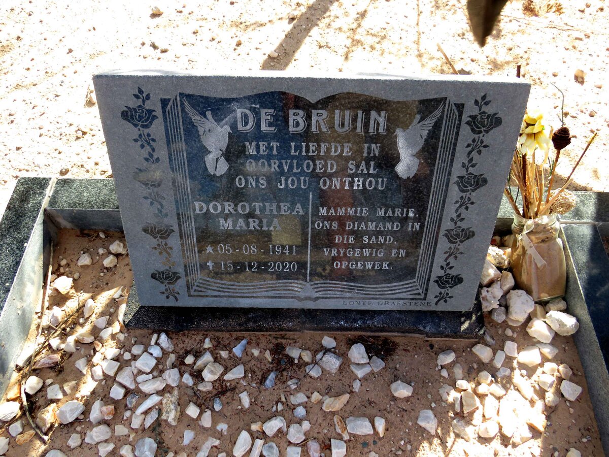 BRUIN Dorothea Maria, de 1941-2020