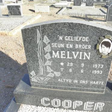 COOPER Melvyn 1973-1993