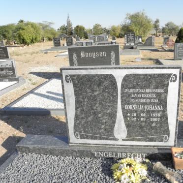 ENGELBRECHT Cornelia Johanna 1938-2007