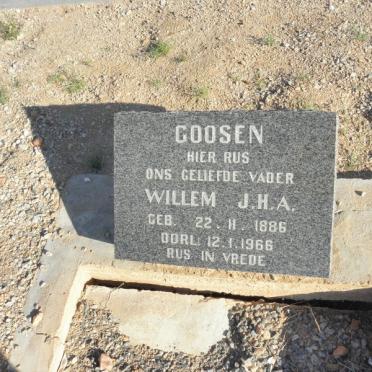 GOOSEN Willem J.H.A. 1886-1966