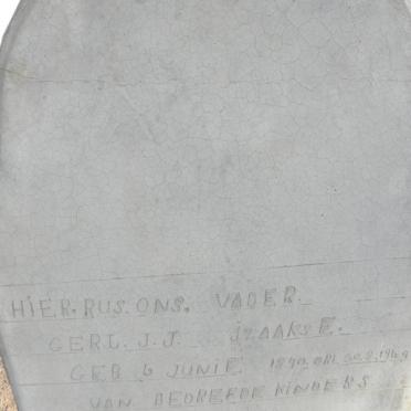 IZAAKSE Gert J.J. 1870-1949