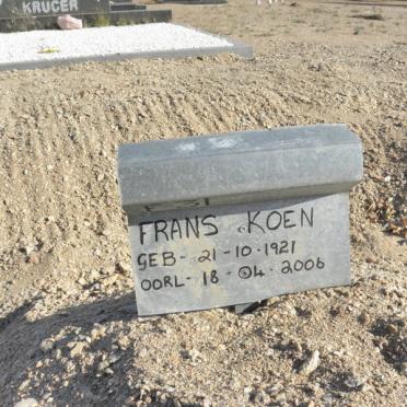 KOEN Frans 1921-2006